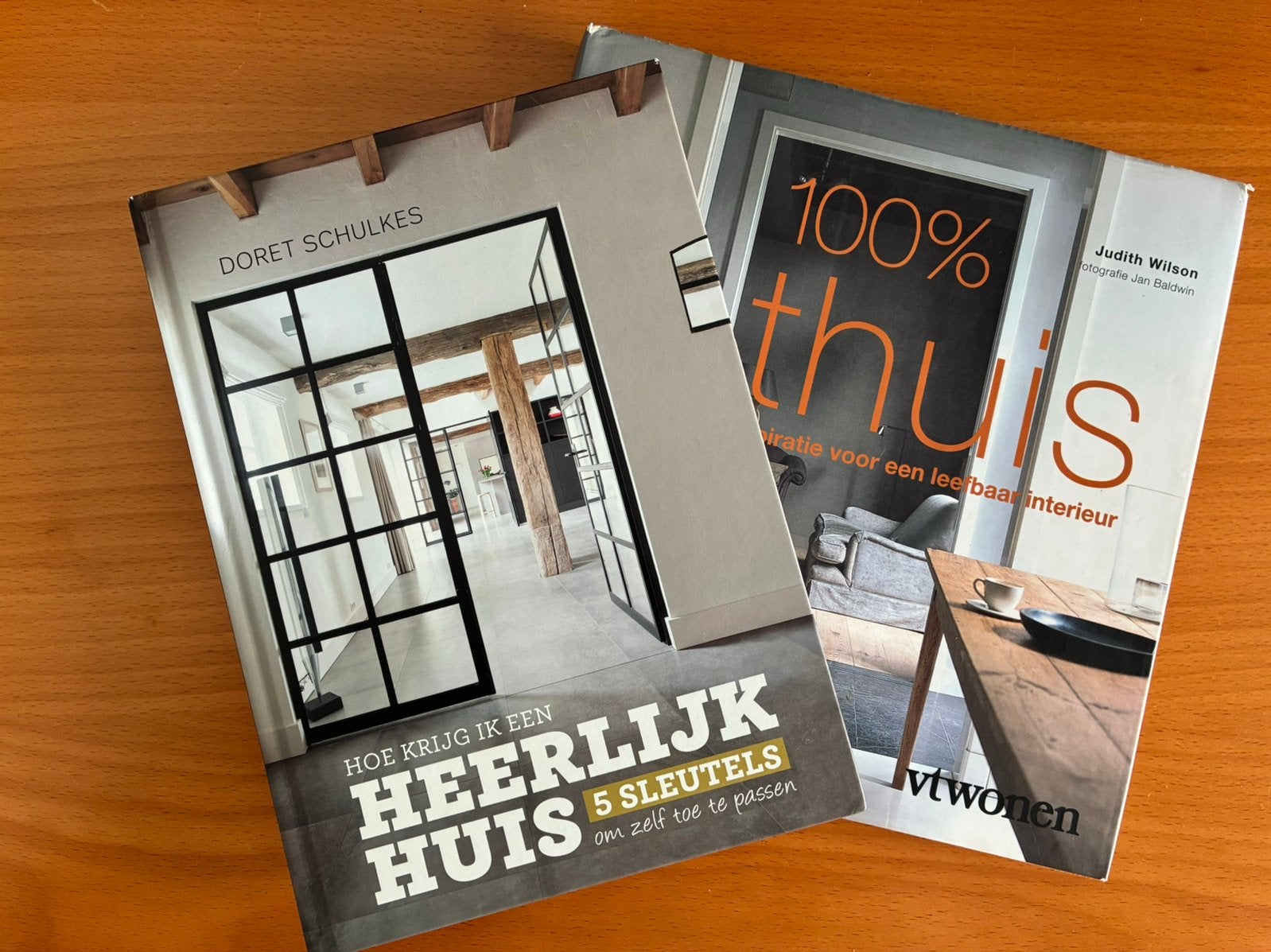 Set van twee interieurboeken, Ophalen, Gelezen, Interieur en Design