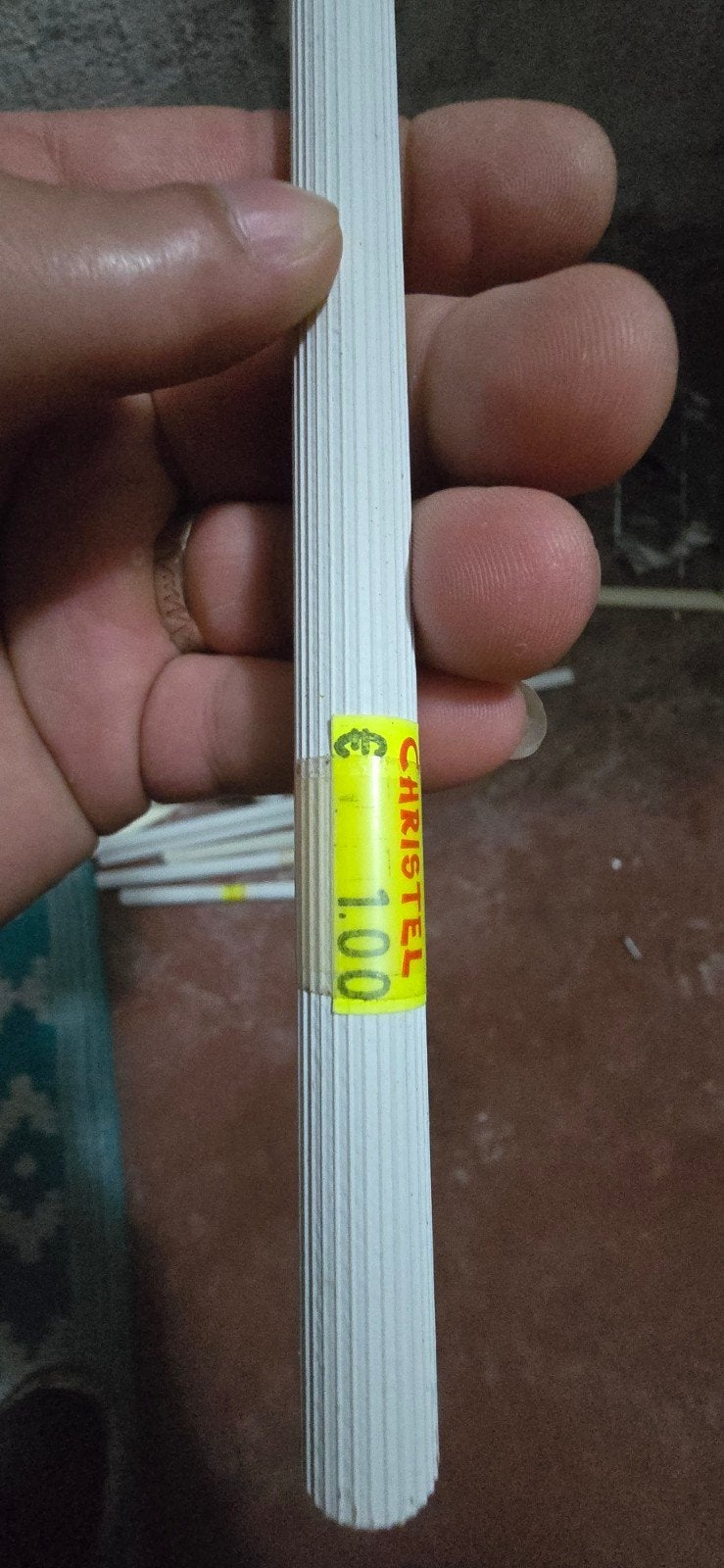 Plastic zitstok 0,50s, Ophalen of Verzenden