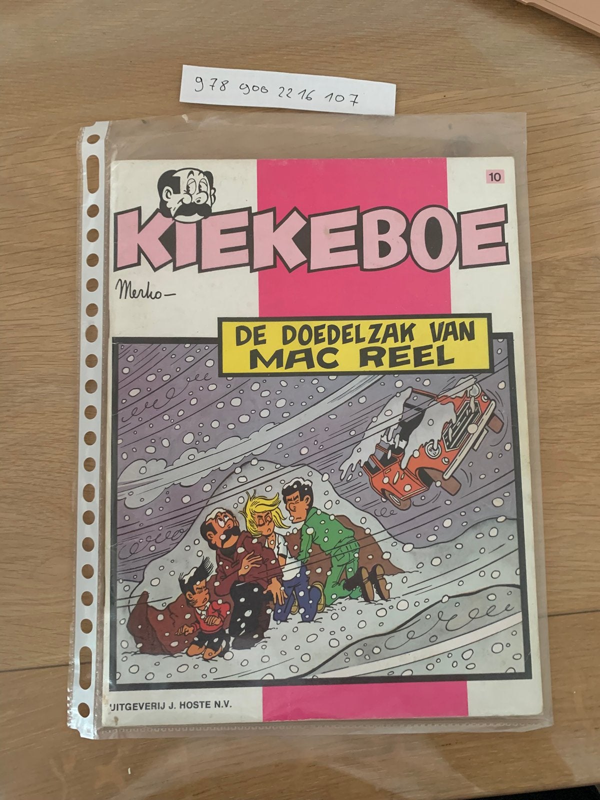 Kiekeboe - De doedelzak van Mac Reel (eerste druk), Ophalen of Verzenden, Zo goed als nieuw