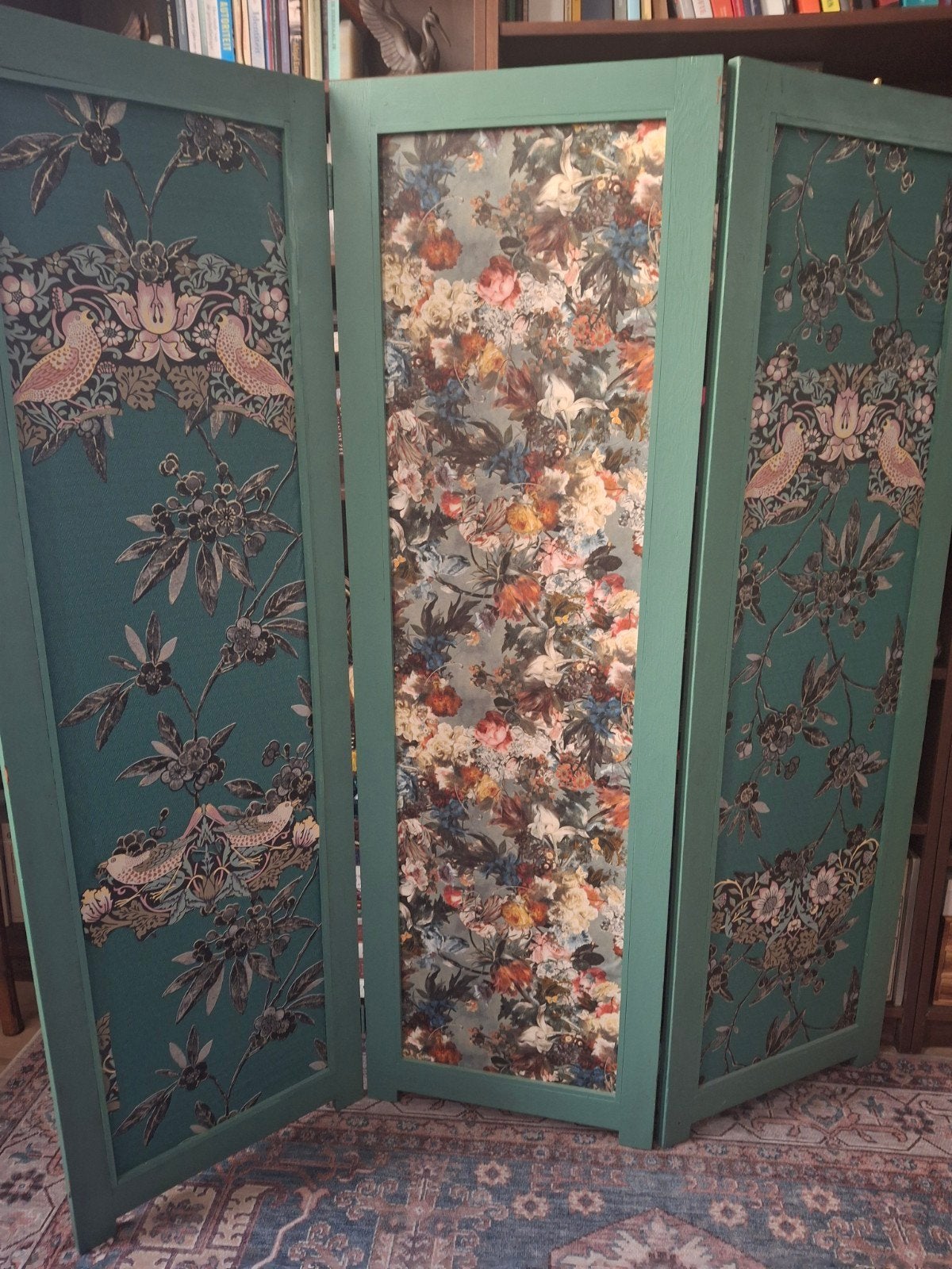 Paravent hout, Huis en Inrichting, Woonaccessoires | Kamerschermen, Ophalen, Gebruikt
