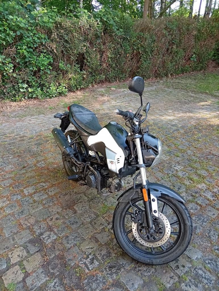 Snelle uitlaat gezocht voor deze schakelbrommer, Fietsen en Brommers, Ophalen
