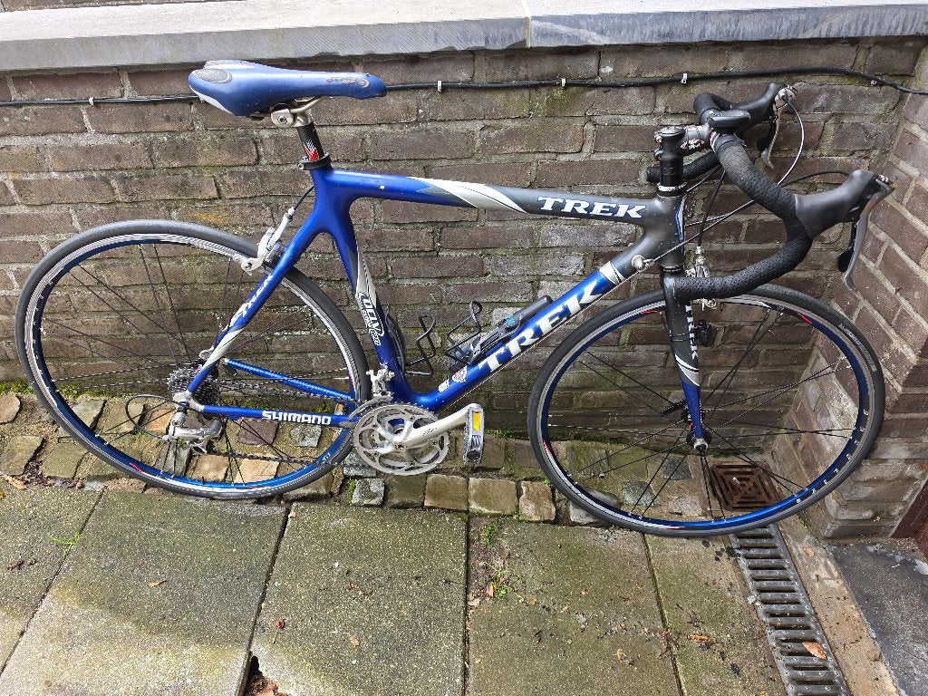 Trek racefiets maat 56 M-T, Carbon, Zo goed als nieuw, 15 tot 20 versnellingen, 53 tot 57 cm