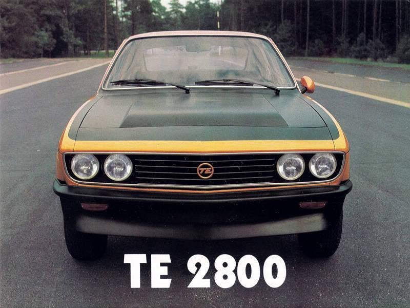 folder brochure TE2800 TE 2800 Opel Manta, Ophalen of Verzenden, Gelezen, Opel