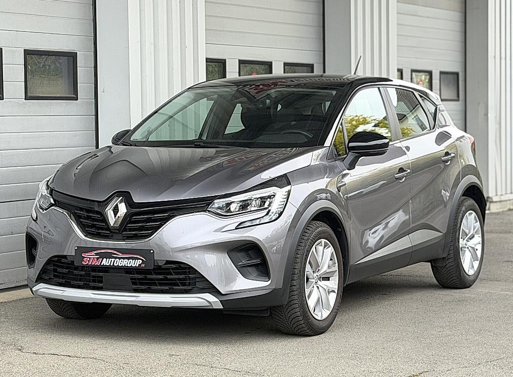 Renault Captur 1.0 TCe/Benzine/Led/Carplay/Airco/Euro6d/, Auto's, Renault, 4 deurs, Euro 6, Bedrijf, Grijs