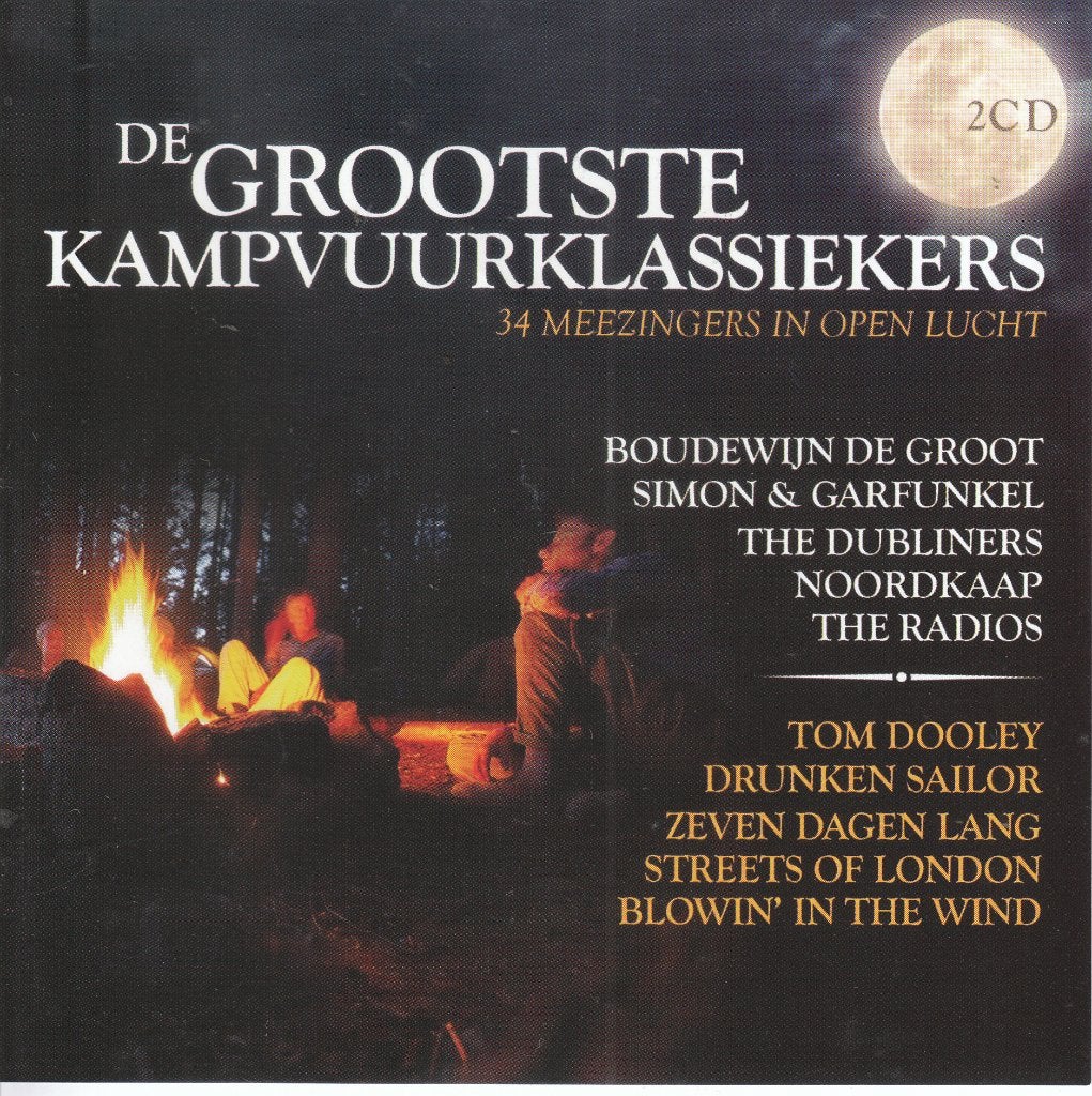 34 meezingers in open lucht bij grootste Kampvuurklassiekers, Cd's en Dvd's, Cd's | Verzamelalbums, Pop, Verzenden