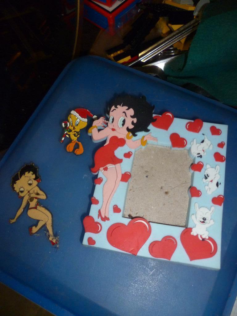 BETTY BOOP KADER  EN SPELD, Antiek en Kunst, Ophalen