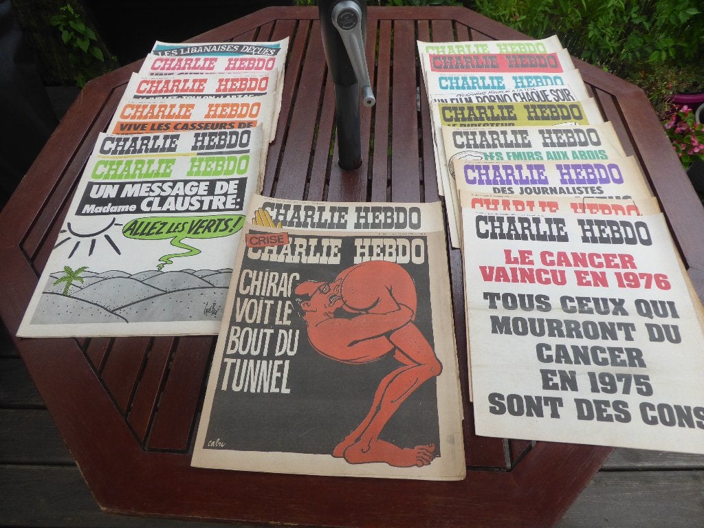 16 revues charlie hebdo  1974, 75, 76, Verzamelen, Tijdschriften, Kranten en Knipsels, Ophalen of Verzenden, 1960 tot 1980, Tijdschrift