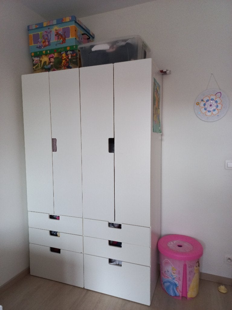Ikea stuva 2 stuks, 105 cm ou plus, Enlèvement, Utilisé, 50 à 70 cm