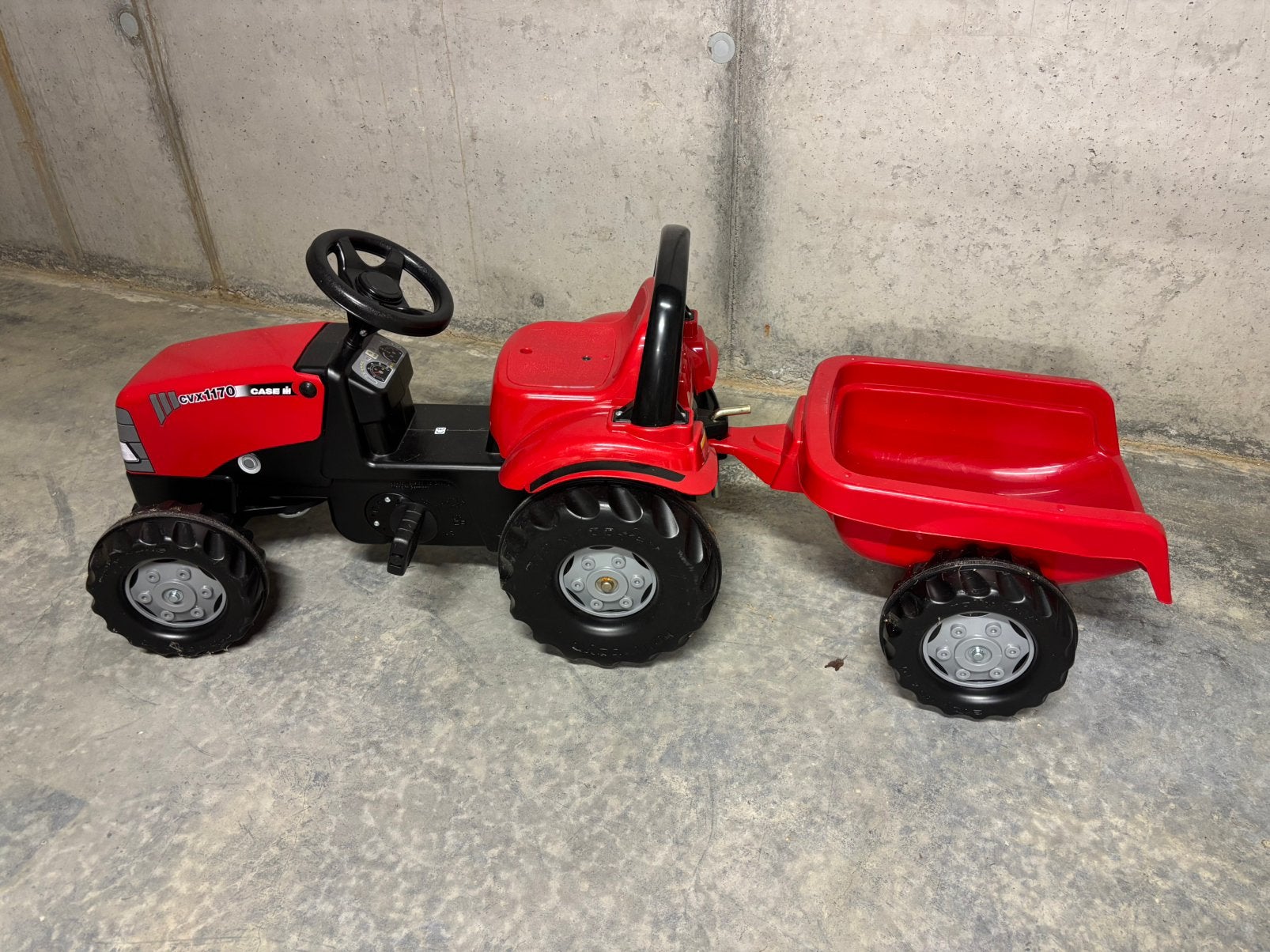 Tractor trapwagen go cart met aanhangwagen, Ophalen, Zo goed als nieuw, Overige merken, Met kar of aanhanger