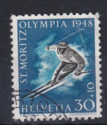 Zwitserland 1948 - nr 495, Verzenden, Gestempeld