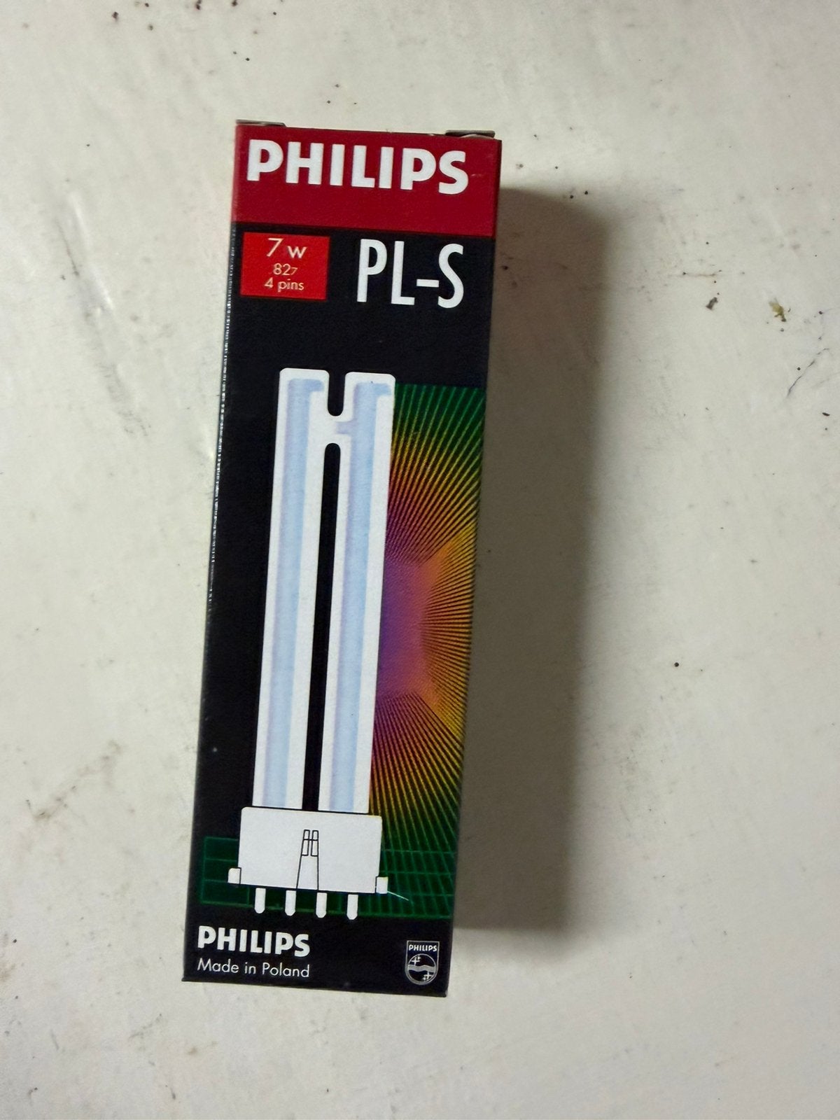 60x lamp Philips PL-S 7W 827 4P, Philips, Overige lichtkleuren, Overige typen, Nieuw
