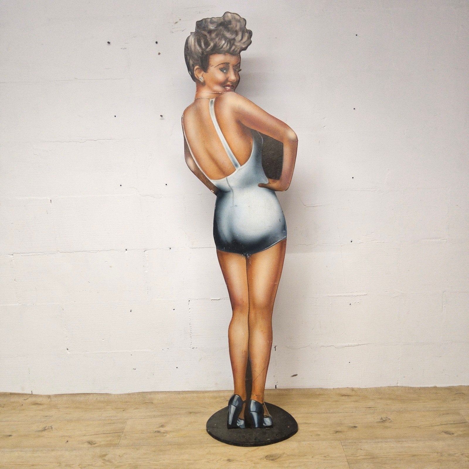 Levensgrote handgemaakt Bord Betty Davis / cutout / figuur, Verzamelen, Muziek, Artiesten en Beroemdheden, Ophalen of Verzenden
