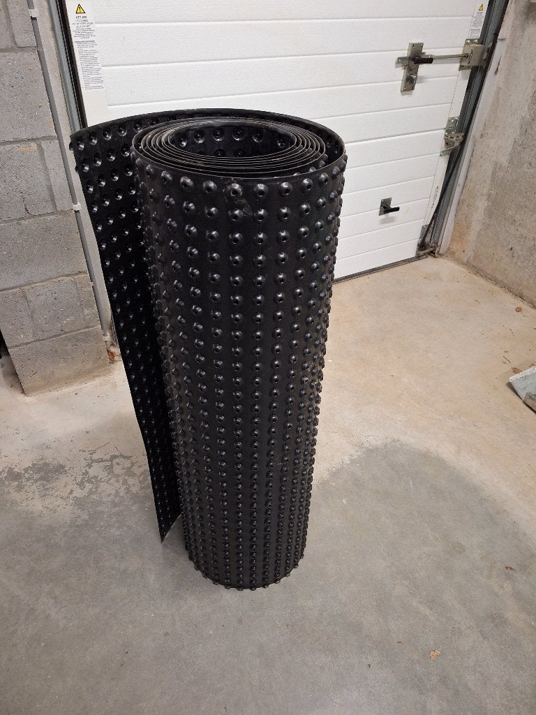 Noppenfolie beton, Doe-het-zelf en Bouw, Zeil en Folie, Ophalen, Nieuw, 10 tot 15 m², Folie