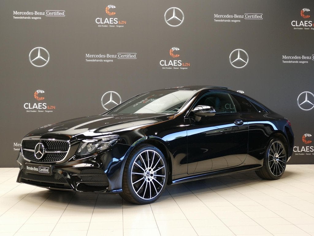 Mercedes-Benz E-Klasse Coupé 220d 4MATIC AMG Line - DOS 833, Auto's, Automaat, 4 zetels, Stof, 4 cilinders