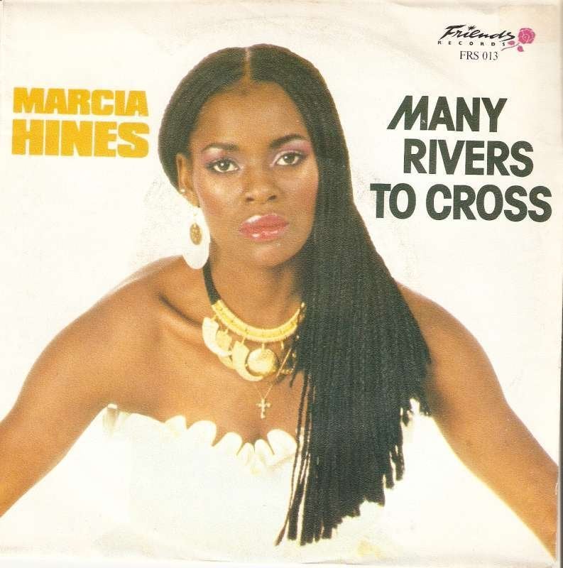 single Marcia Hines - Many rivers to cross, CD & DVD, Vinyles Singles, 7 inch, Comme neuf, Autres types, R&B et Soul