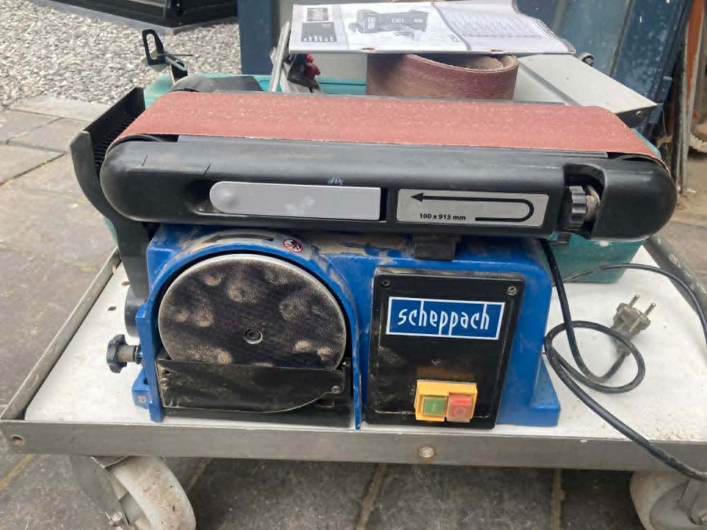 schuurmachine scheppach, Doe-het-zelf en Bouw, Ophalen, Gebruikt