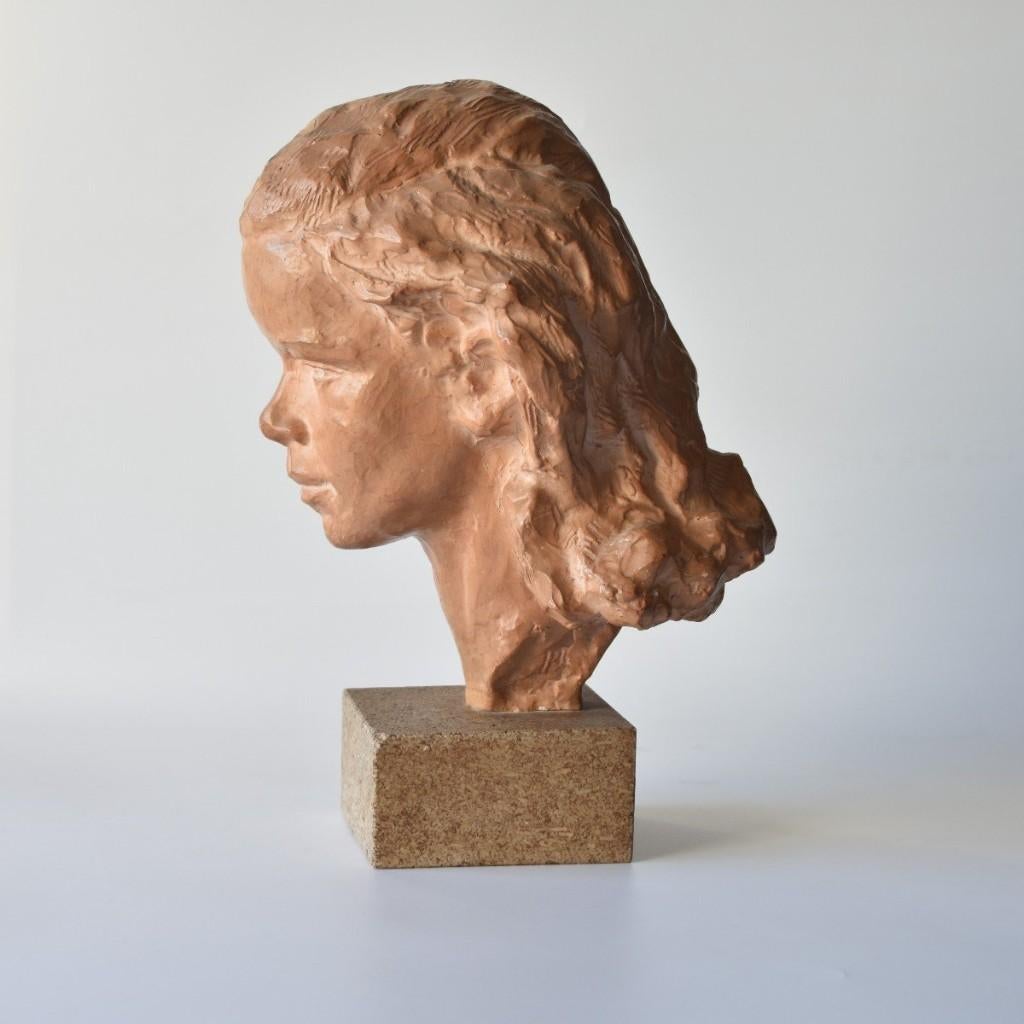 Sersté Paul (1910-2000), Enlèvement ou Envoi, Buste
