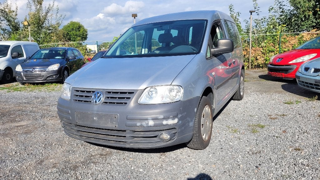VW caddy 1.4i TREKHAAK 5 ZITPLAATSEN euro4 2006, Argent ou Gris, Achat, Système audio, Boîte manuelle