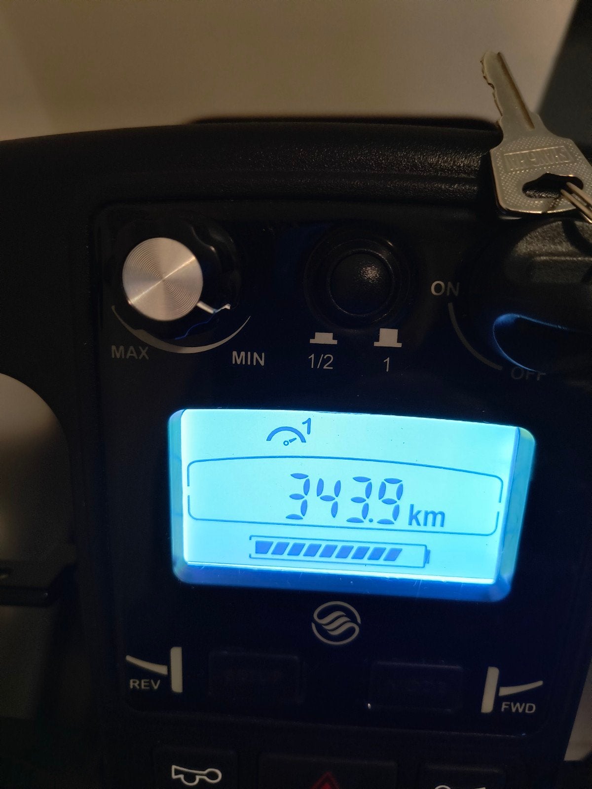 Scootmobiel Afikim Breeze C plus, Ophalen, Afikim