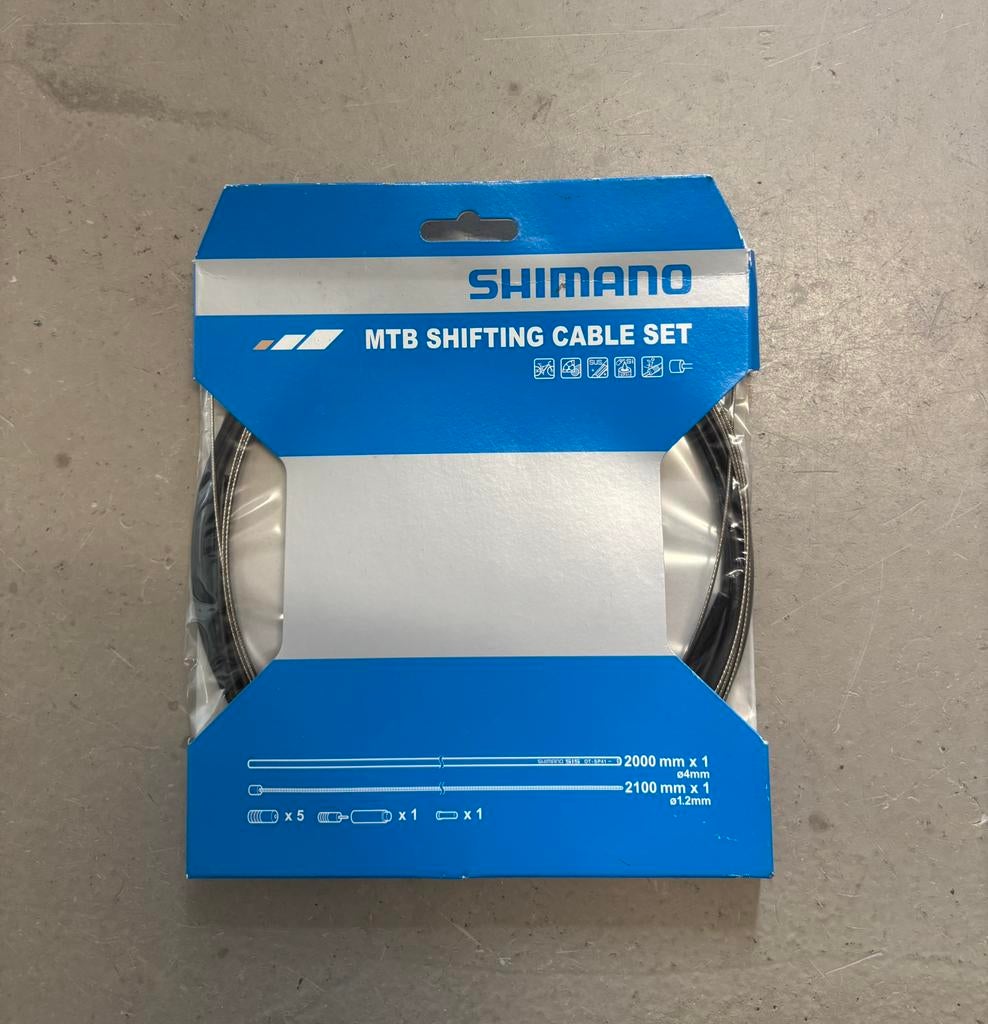 Cable VTT shimano neuf, Neuf, Acier, Enlèvement, Autres types