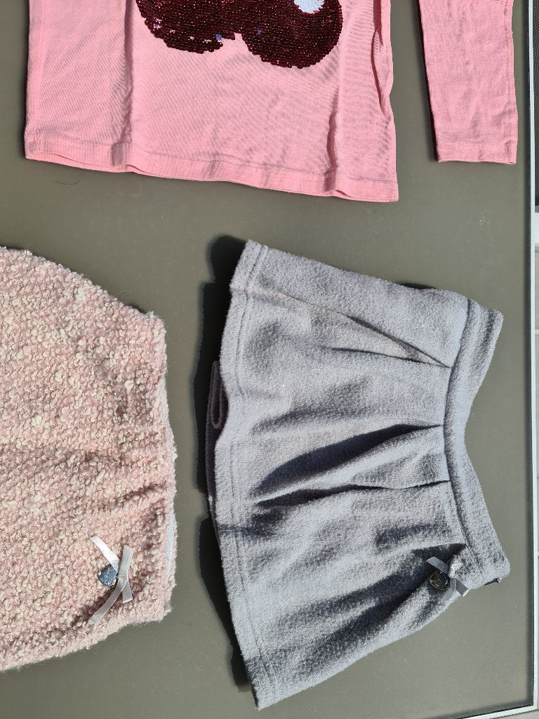 grijze rok Le Chic 104, Kinderen en Baby's, Kinderkleding | Maat 104, Ophalen, Zo goed als nieuw