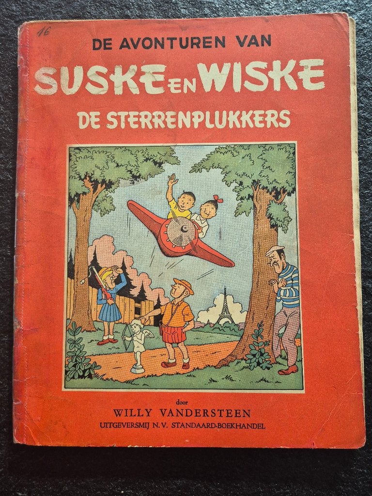 Suske en Wiske - De Sterrenplukkers -1e druk, Ophalen of Verzenden, Willy vandersteen