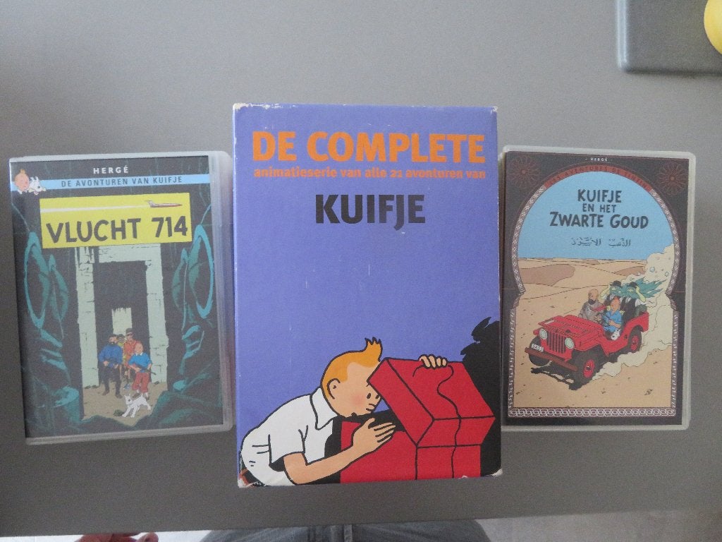 gelimiteerde collector,s edition Kuifje 21 Films DVD box, Ophalen of Verzenden, Kuifje, Zo goed als nieuw, Gebruiksvoorwerp