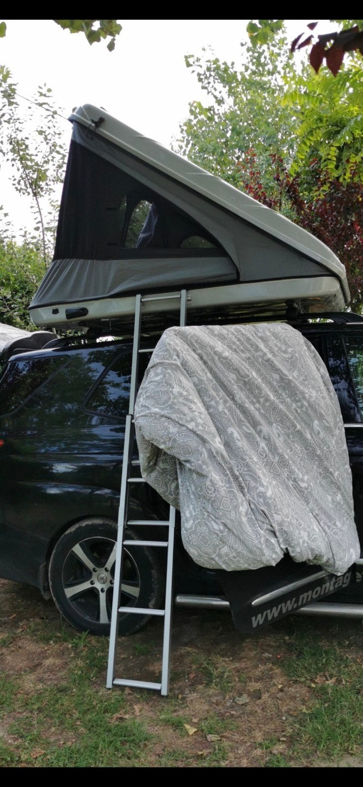 Daktent James baroud, Caravans en Kamperen, Ophalen
