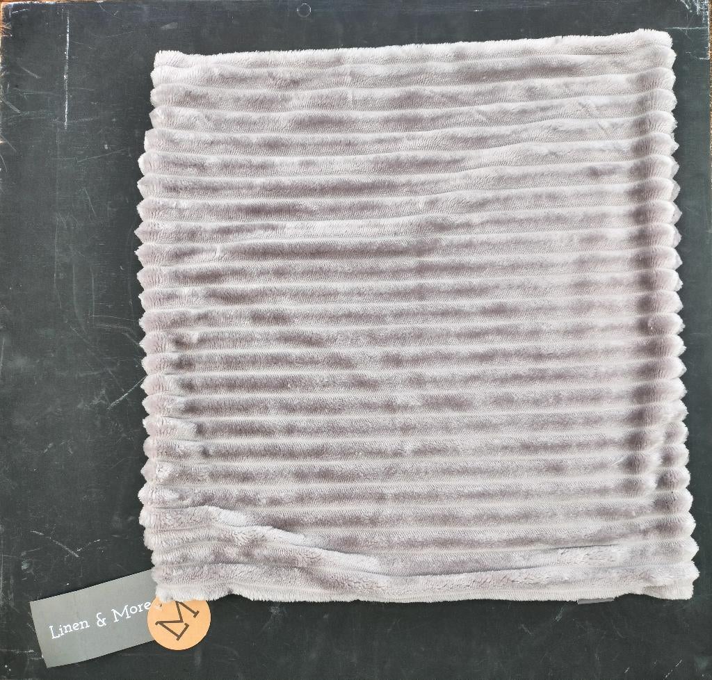 Linen & More. Kussenhoes “Montreal” Grijs. NIEUW. 8 stuks., Maison & Meubles, Enlèvement ou Envoi, Neuf, Gris, Carré