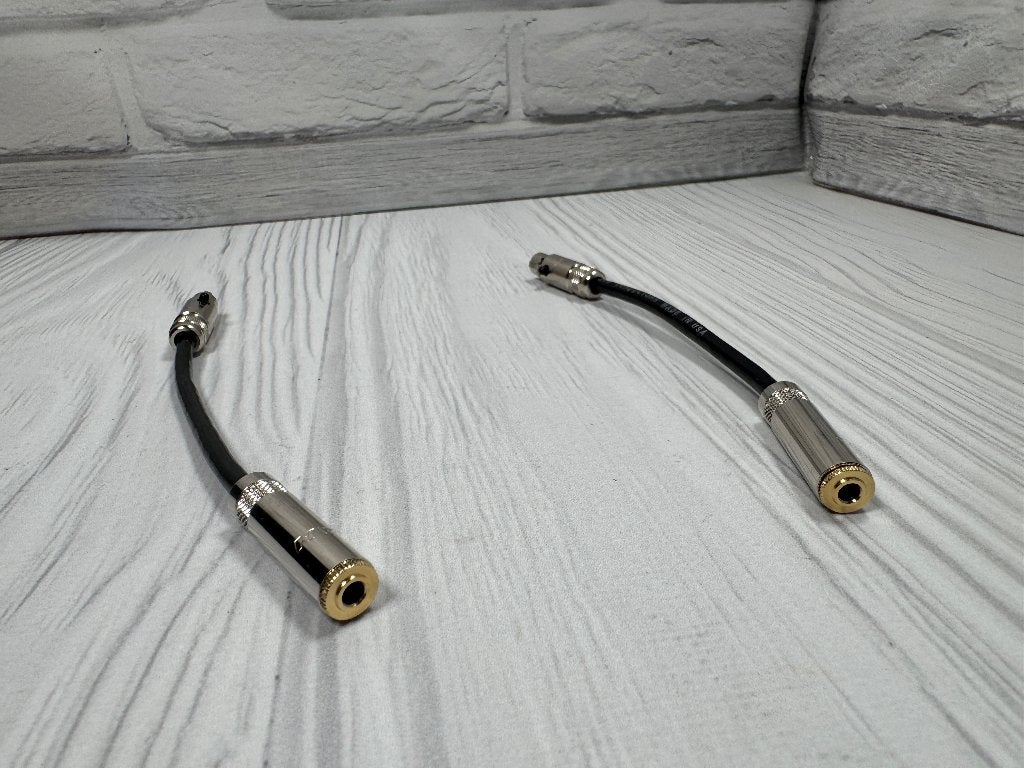 Abyss 1266 Adapter 3-Pins Mini-XLR Female naar 3.5mm Male, TV, Hi-fi & Vidéo, Enlèvement, Neuf, Moins de 2 mètres, Autres câbles