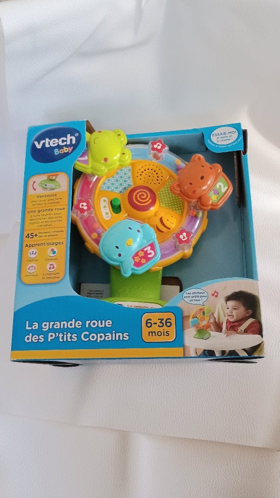 VTECH Neuf, la grande roue des petits copains, Enlèvement, Neuf, 6 mois à 2 ans