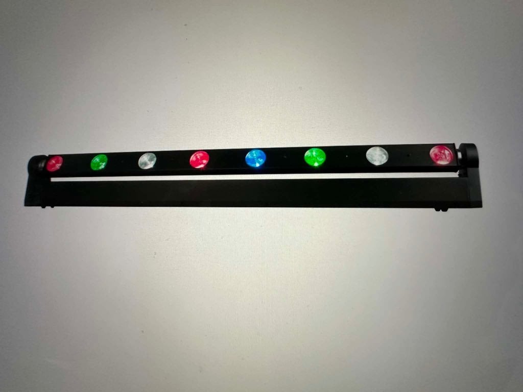 Vends 2x ADJ Sweeper Beam Quad LED, Enlèvement, Utilisé, Lumières, Couleur
