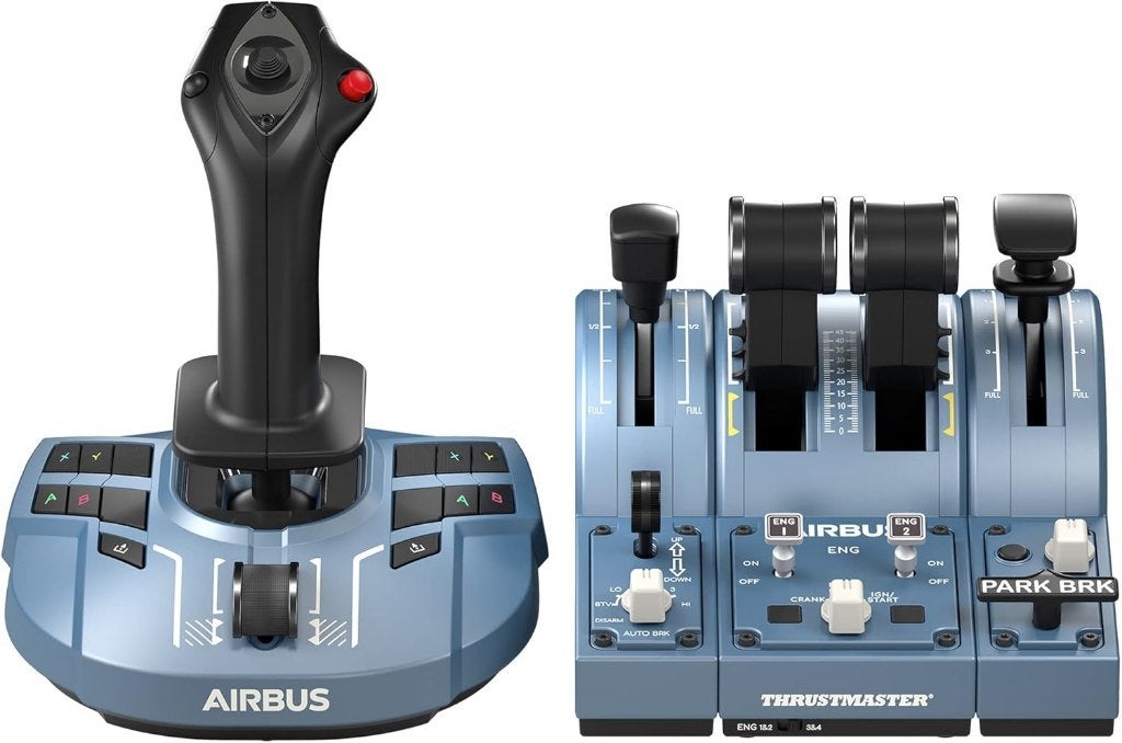Thrustnaster Captain pack + rudder, Ophalen, Zo goed als nieuw, Thrustmaster, PC