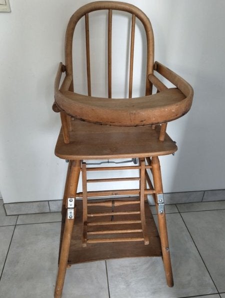 Vintage verstelbare kinder stoel 'Huna-Gloria' – Jaren 50, Ophalen of Verzenden