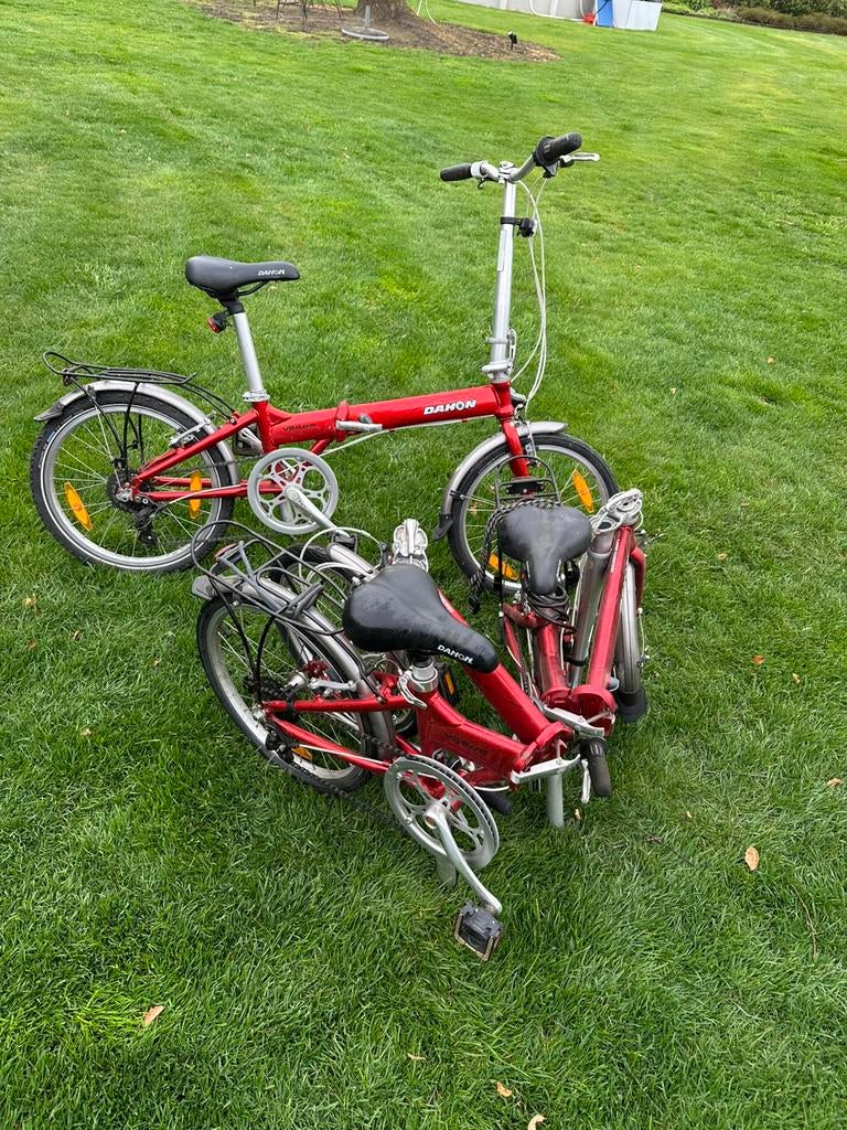 3 plooifietsen €150/ stuk —> €300voor de 3, Fietsen en Brommers, Ophalen, Gebruikt
