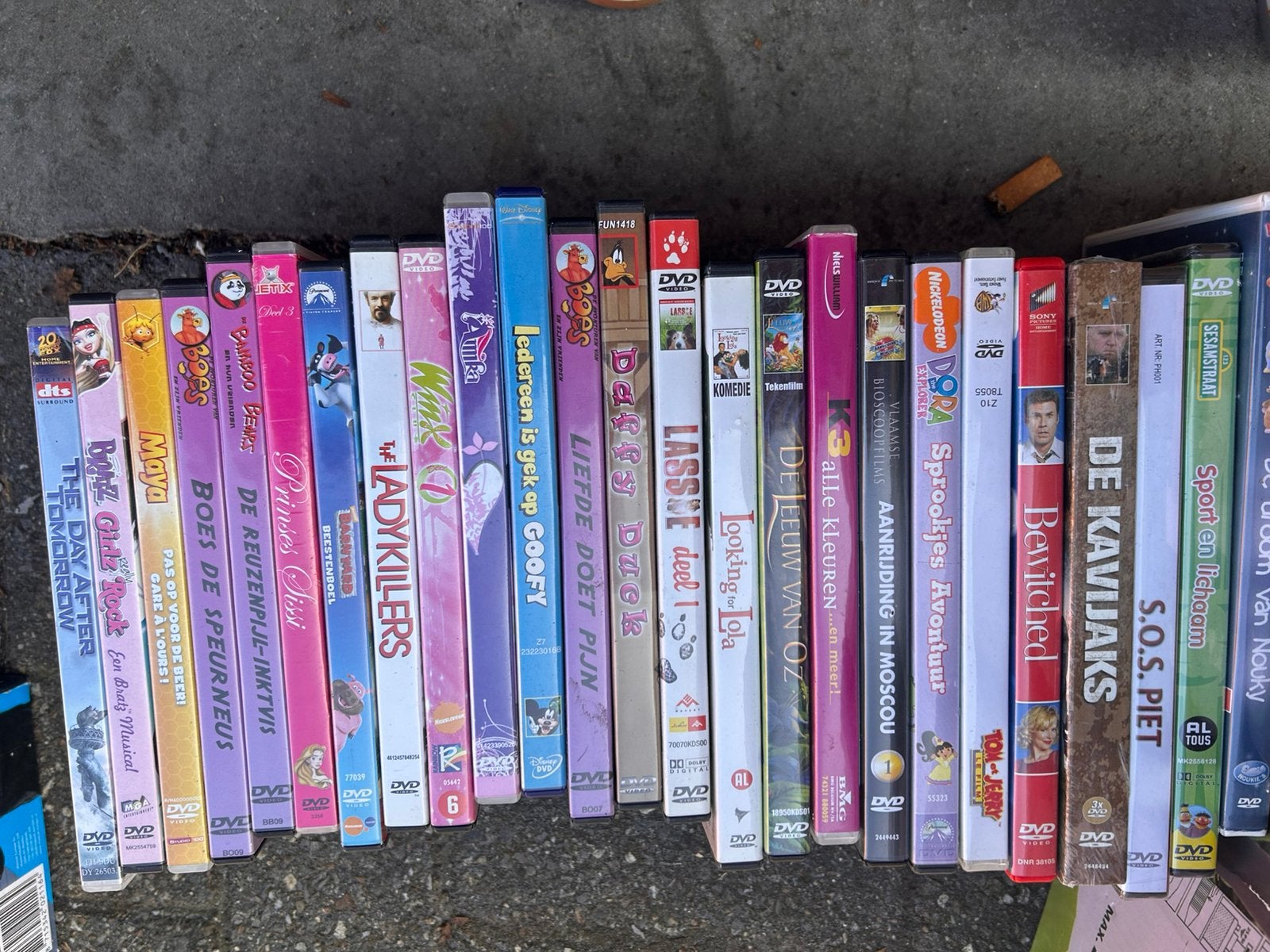 Dvd’s, Ophalen, Zo goed als nieuw