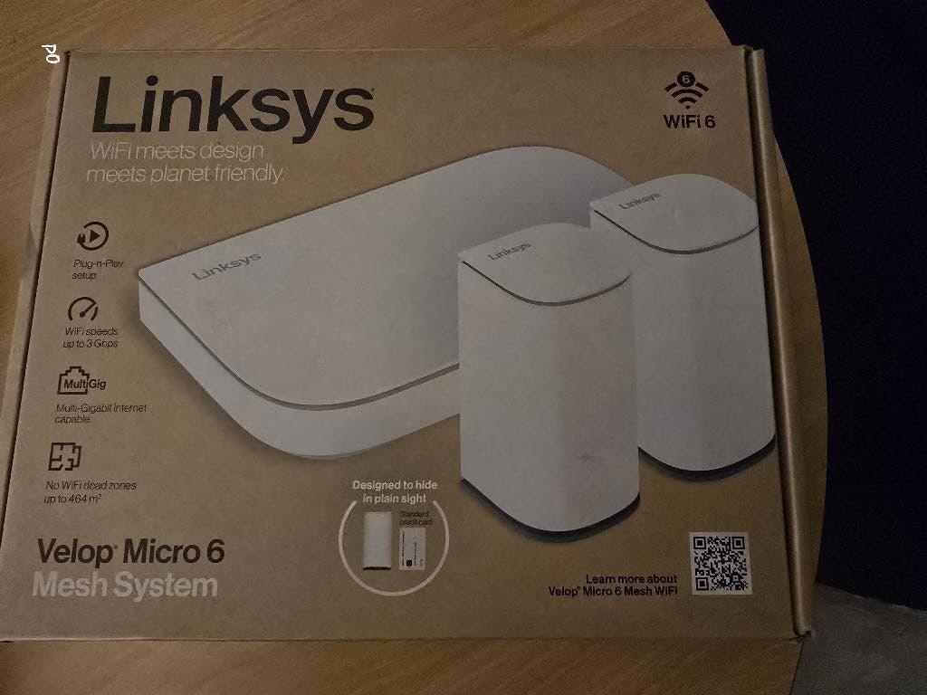 Linksys Velop Micro 6 Mesh, Enlèvement, Comme neuf, Linksys