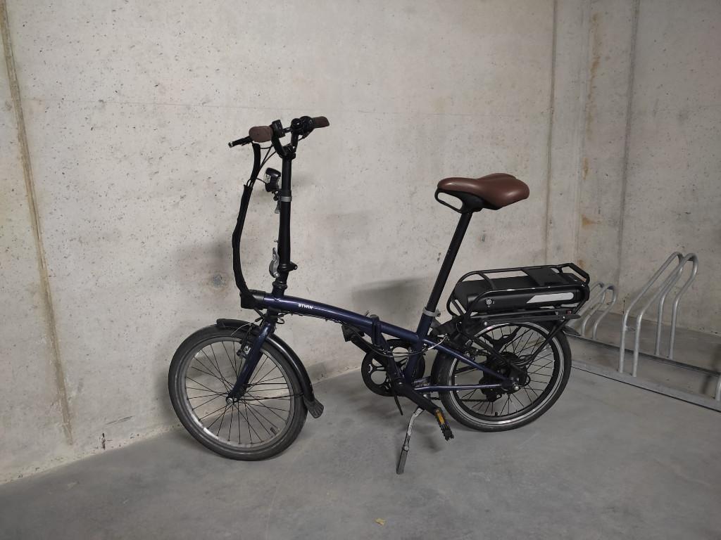 Vélo pliant électrique bleu e-fold 500, Vélos & Vélomoteurs, Vélos | Vélos pliables, Utilisé, 20 pouces ou plus, Totalement pliable