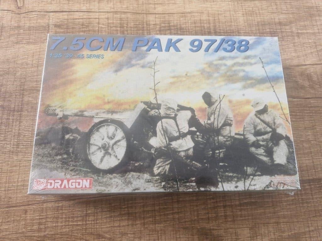 Dragon 1/35 7.5cm Pak 97/38, Hobby en Vrije tijd, Modelbouw | Auto's en Voertuigen, Overige merken, 1:32 tot 1:50, Overige typen