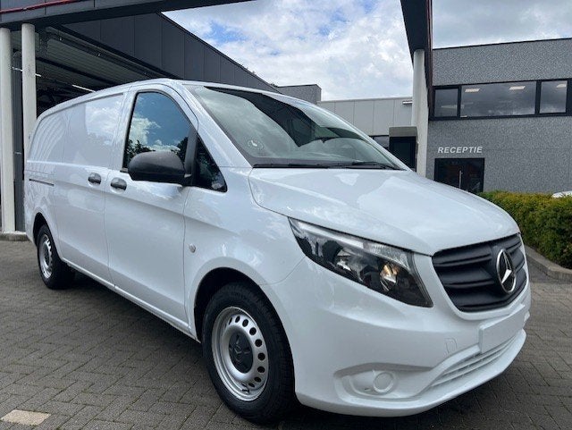 Mercedes Vito 114 cdi Automaat Lichte Vracht 2020, Autos, Camionnettes & Utilitaires, Entreprise, 3 places, Noir, Mercedes-Benz