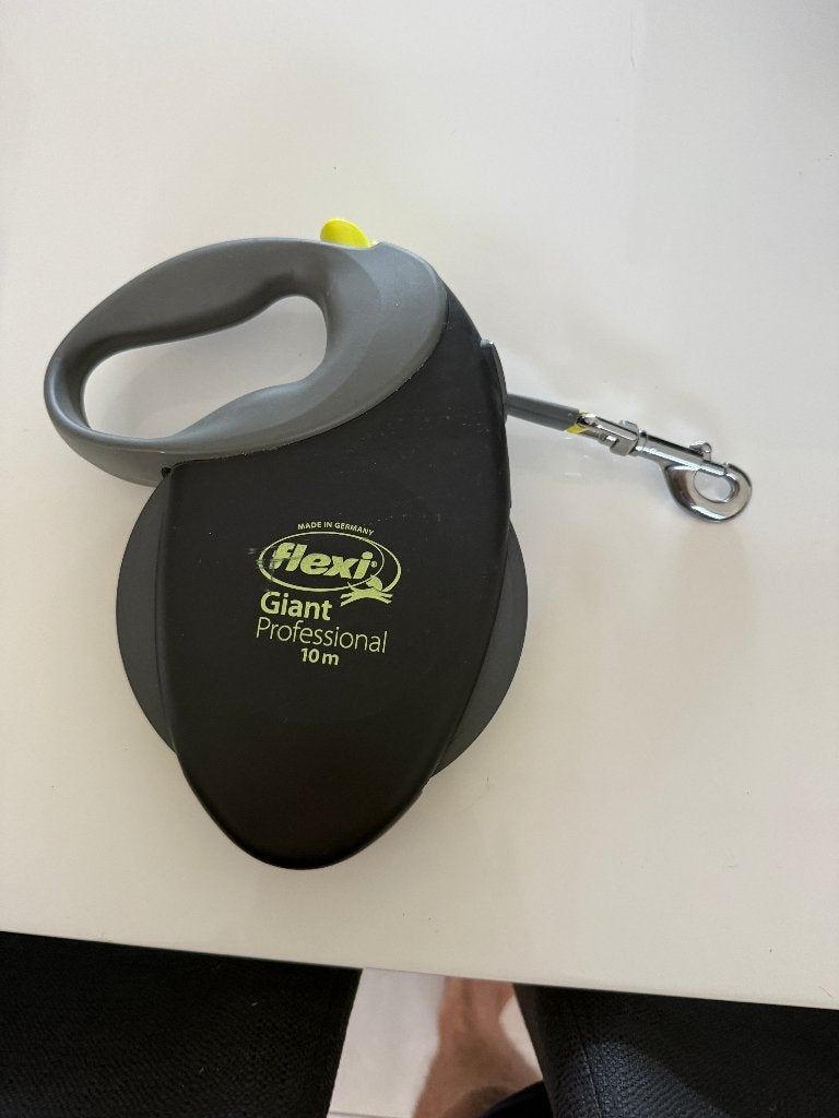 Flexi Giant Professional L 10m, Dieren en Toebehoren, Ophalen of Verzenden, Zo goed als nieuw, Hondenriem