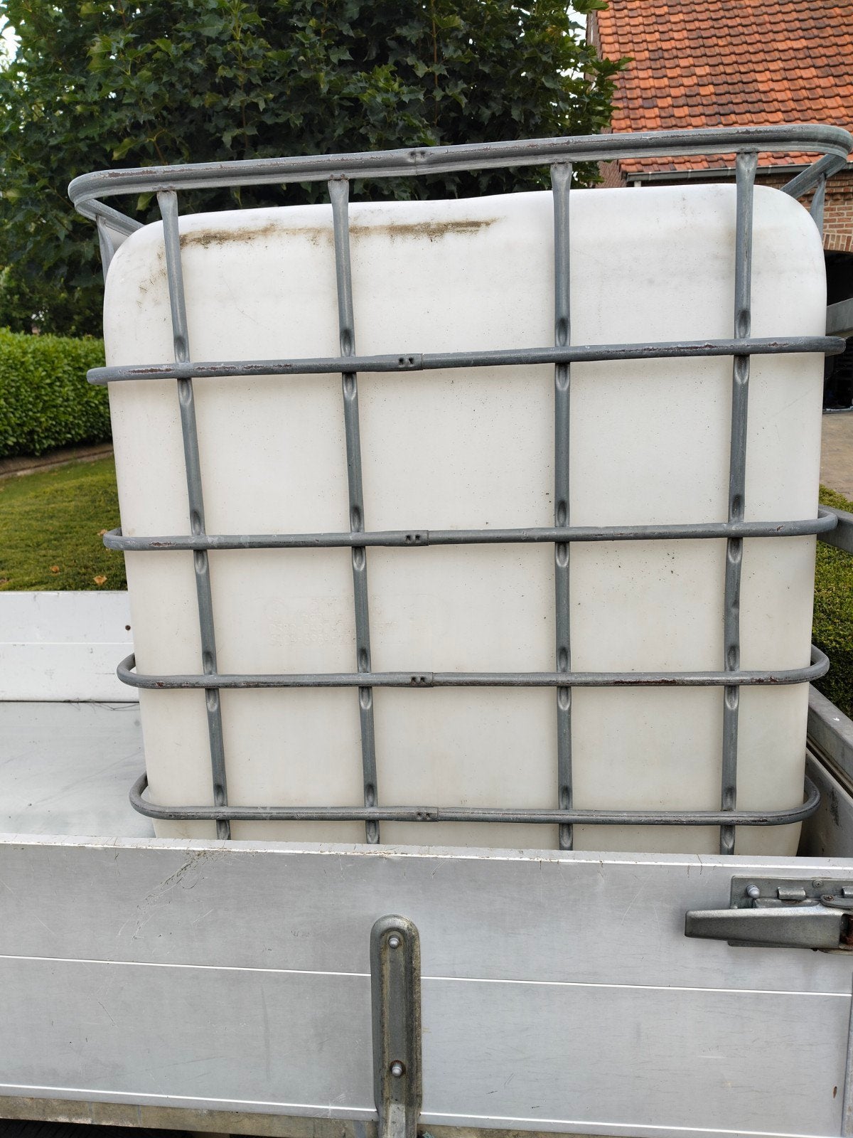 Baril Ibc avec palette en fer, Enlèvement, Avec robinet