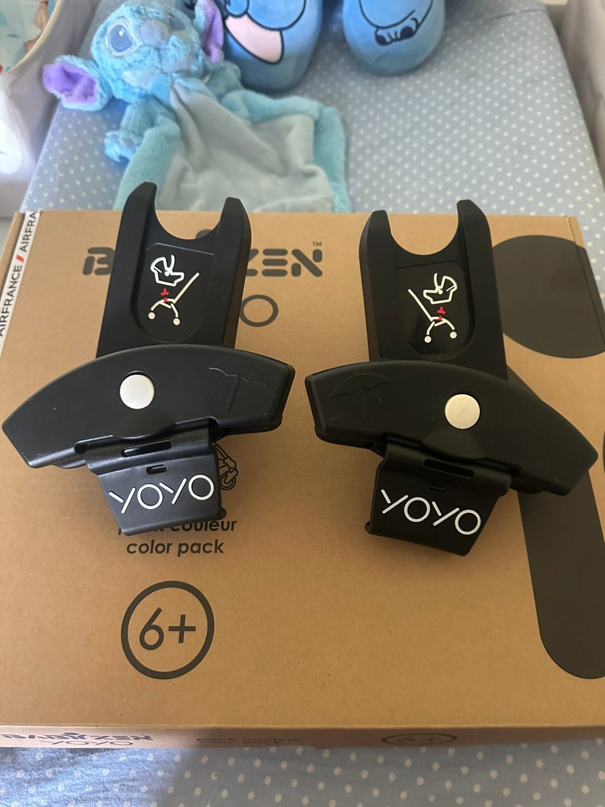 Adaptateurs siege auto YOYO, Enlèvement, Comme neuf