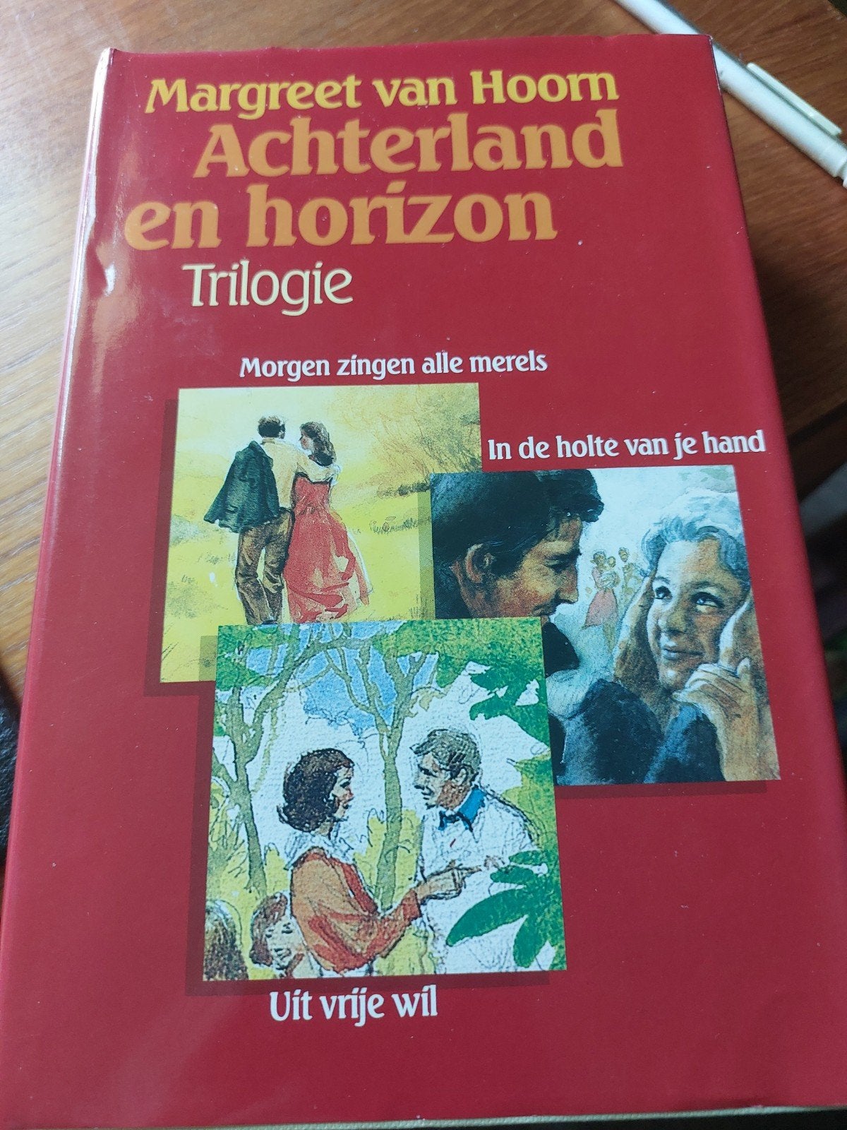 Margreet van Hoorn - Achterland en horizon trilogie, Enlèvement ou Envoi, Comme neuf, Margreet van Hoorn, Pays-Bas