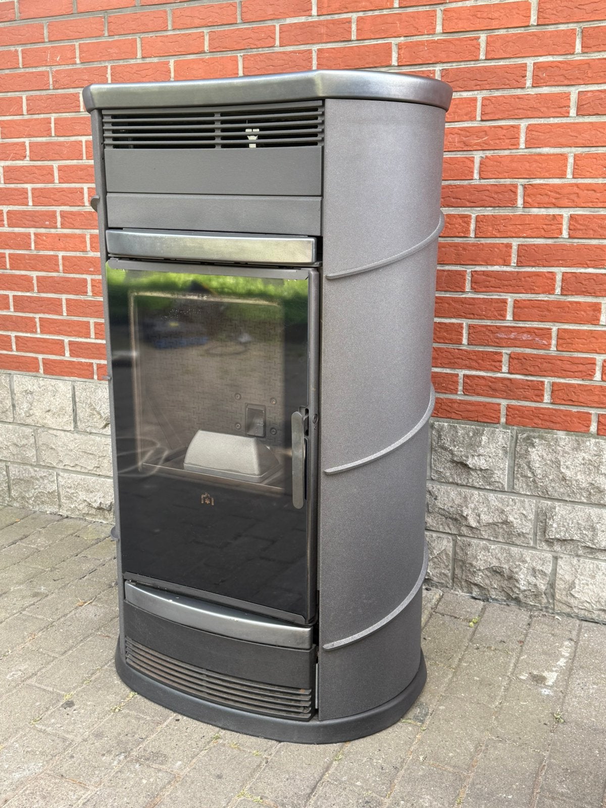 Pelletkachel edilkamin story 13,2kw, Ophalen, Elektrisch, Zo goed als nieuw, Pelletkachel