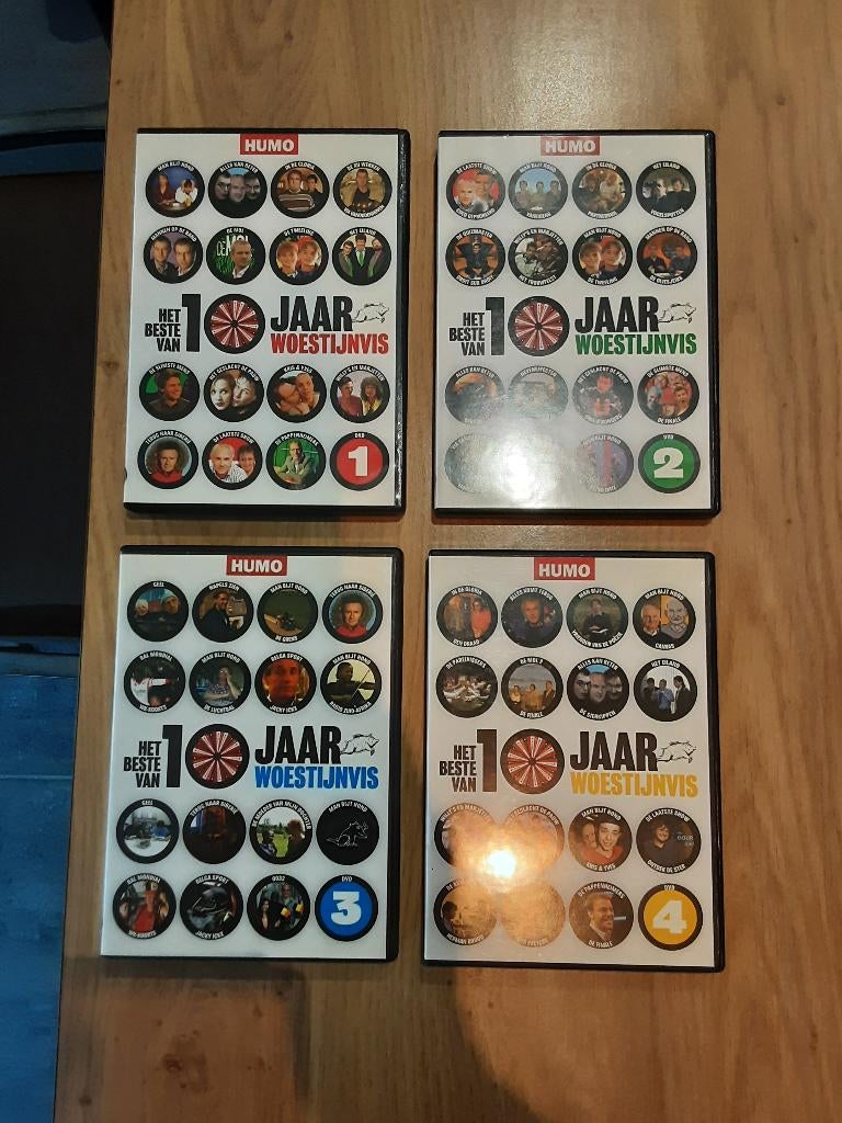 Het beste van 10 jaar Woestijnvis, Cd's en Dvd's, Ophalen, Actiekomedie, Boxset, Zo goed als nieuw