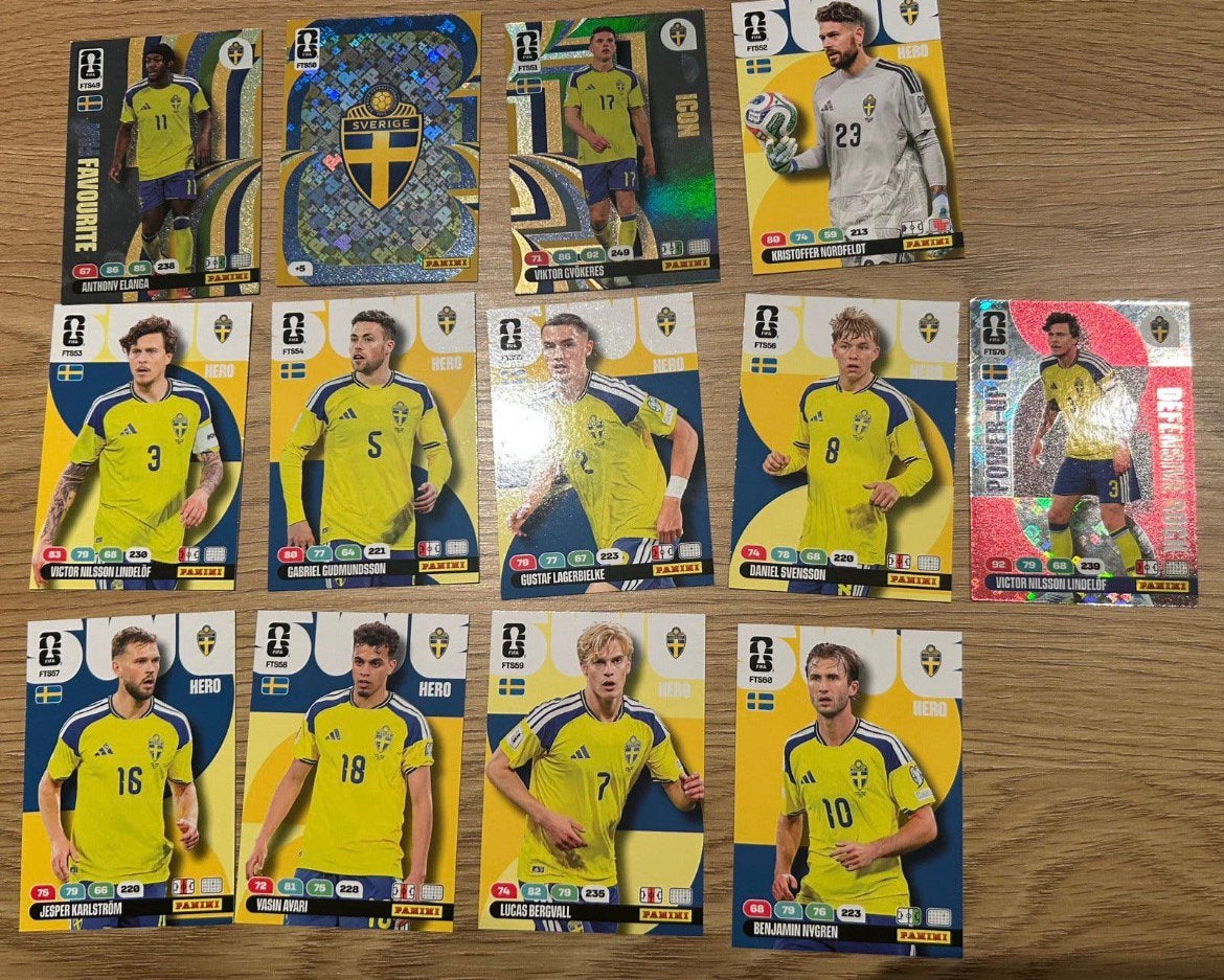 Panini fifa world cup 2026 Final teams set 80 kaarten, Ophalen of Verzenden, Nieuw, Meerdere plaatjes
