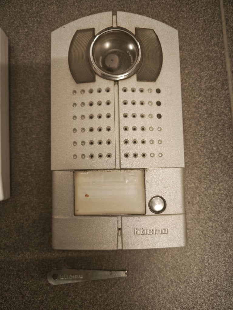 BTicino deurbel, voeding, relais en binnenunit, Ophalen of Verzenden, Gebruikt