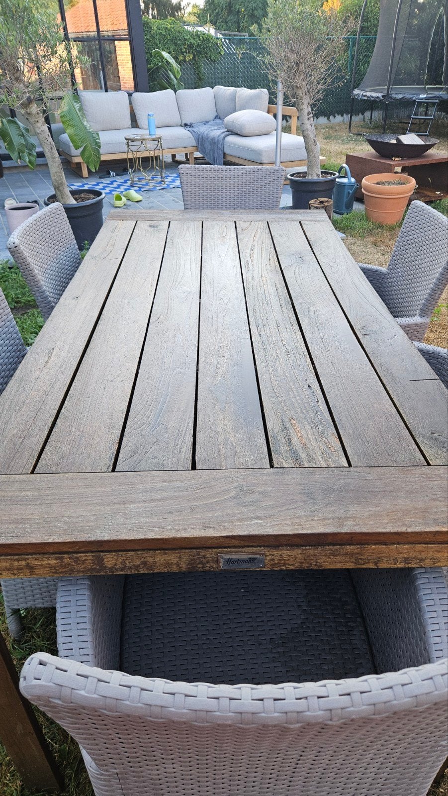 tuintafel, Ophalen, Gebruikt