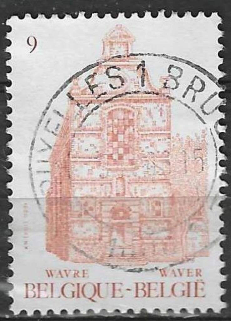 Belgique 1986 - Yvert/OBP 2218 - Tourisme - Wavre (ST), Envoi, Affranchi, Oblitéré